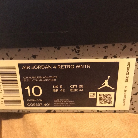 Air Jordan 4 WNTR CQ9597-401 - Picture 3 of 3